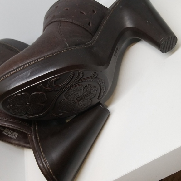 B.O.C brown heel mule CIG14 8/39 M/W - Picture 4 of 4